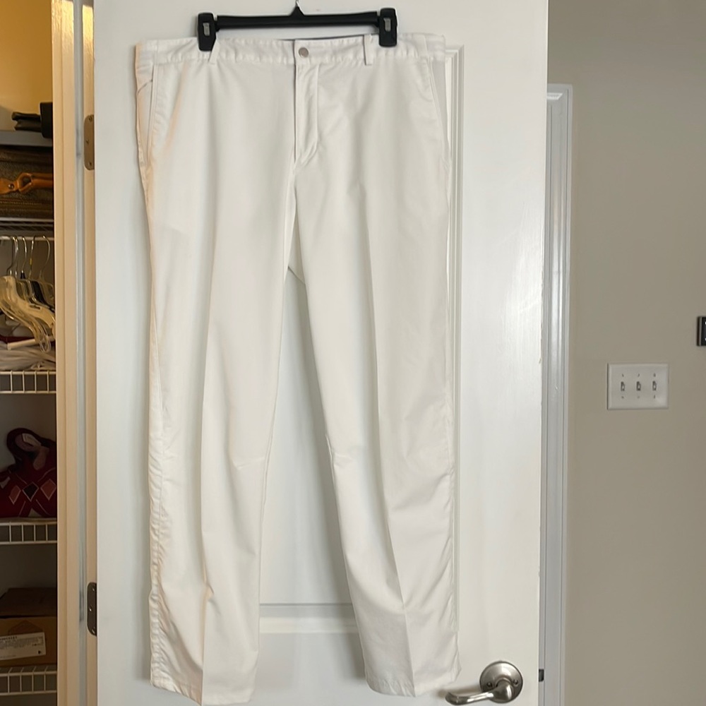 White Nike Golf Pants